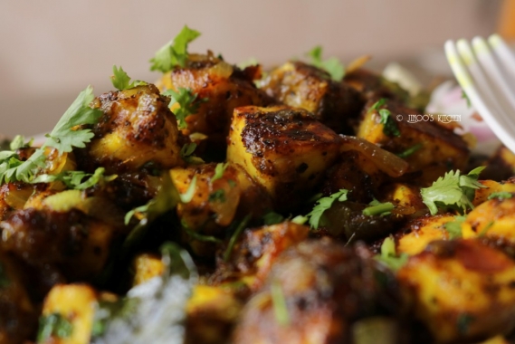 Paneer Pepper Fry